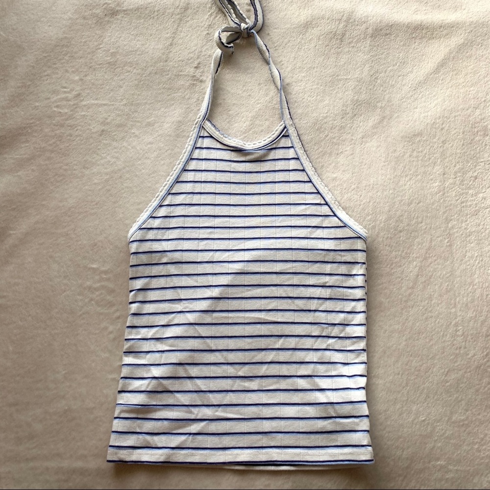 American Eagle Tie Halter Top